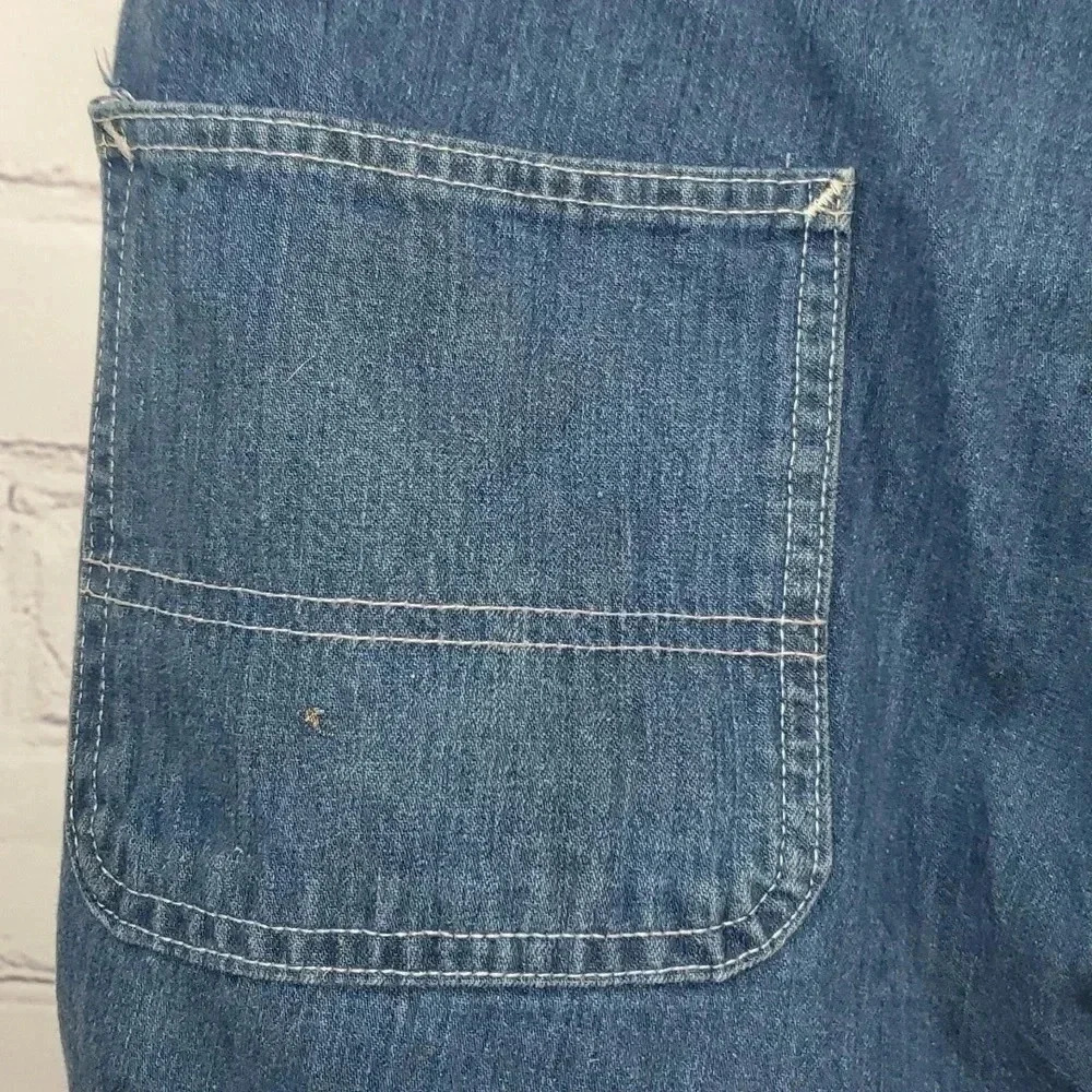 Carhartt Men's Size 38x34 Dungaree Fit Blue Jeans - Picture 7 of 15